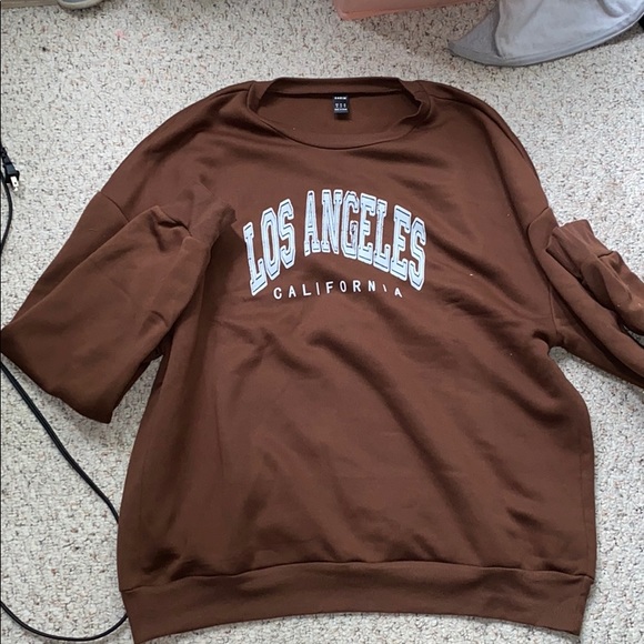 SHEIN | Tops | Shein Los Angeles Crew 